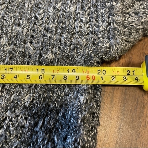 🦅 AE Women's Oversized Sweater Scoop Neck Dark Gray Hthr Sz S - Picture 6 of 8